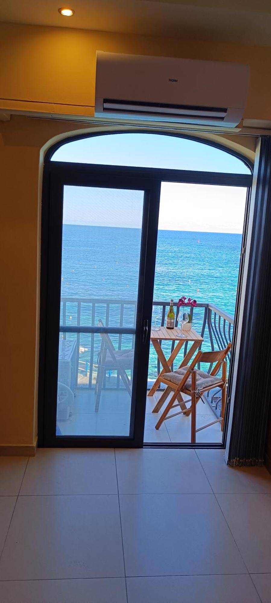 Marsalforn Sea Front Studio Apartamento Zebbug  Exterior foto